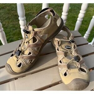 Grition Mens Beige Sport Sandals Hiking Water Shoes EUR‎ 40/US